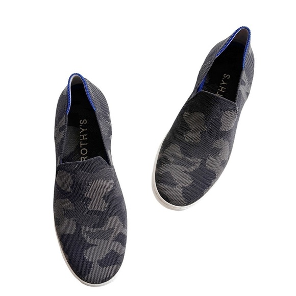 Rothy’s The Original Slip On Sneaker in Grey Camo 8.5 - Picture 10 of 10